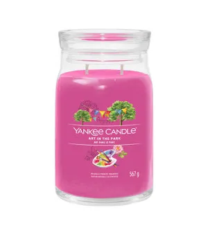 Bougie signature grande Yankee Candle Art In The Park 567 g