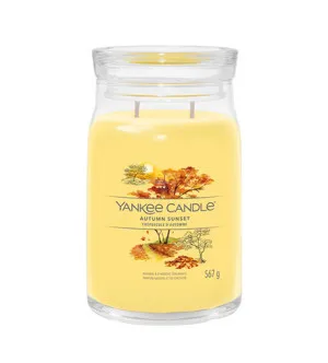 Yankee Candle Autumn Sunset signature grande bougie 567 g