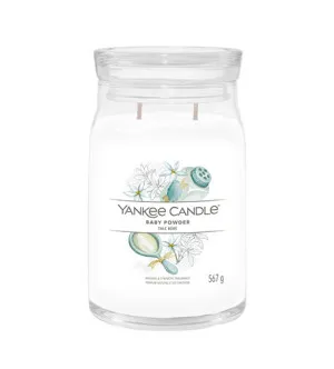 Yankee Candle Baby Powder Signature grande bougie 567 g