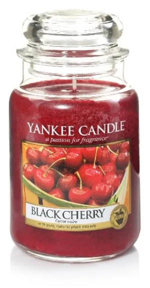 Bougie parfumée Yankee Candle Black Cherry 623 g