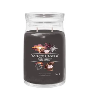 Bougie signature Yankee Candle Black Coconut grande 567 g