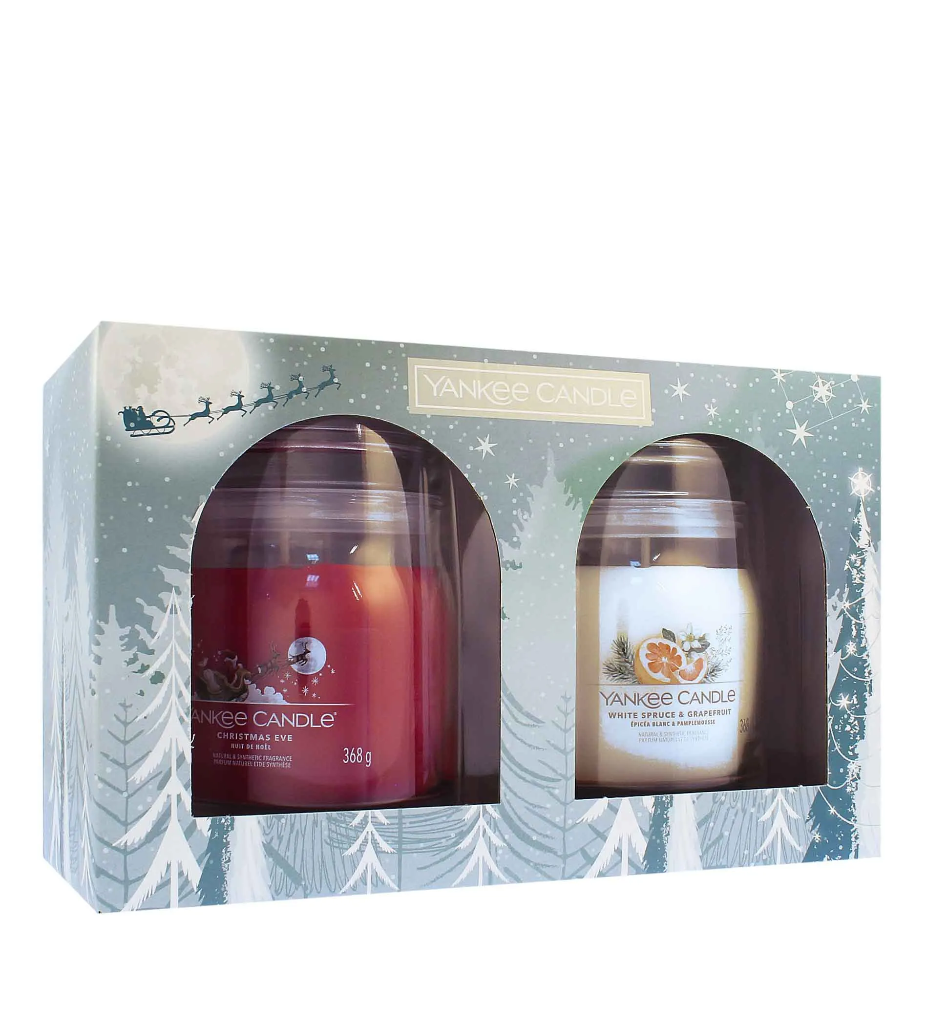 Bright Lights coffret cadeau signature bougie moyenne 2 x 368 g Svíčka střední 2×368 g