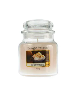 Bougie parfumée Yankee Candle Coconut Rice Cream 411 g
