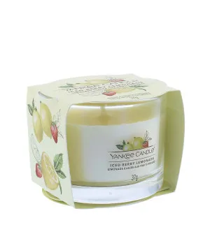Bougie votive en verre Yankee Candle Iced Berry Lemonade 37 g