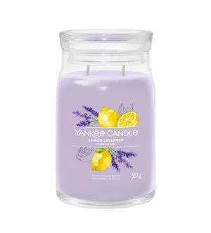 Bougie signature Yankee Candle Lemon Lavender grande 567 g