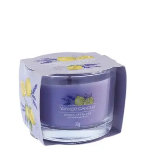 Bougie votive en verre Yankee Candle Lemon Lavender 37 g