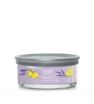 Yankee Candle Lemon Lavender signature tumbler 5 mèches 340 g