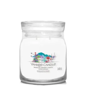 Bougie signature Yankee Candle Magical Bright Lights moyenne 368 g