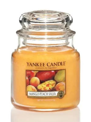 Bougie parfumée Yankee Candle Mango Peach Salsa 411 g