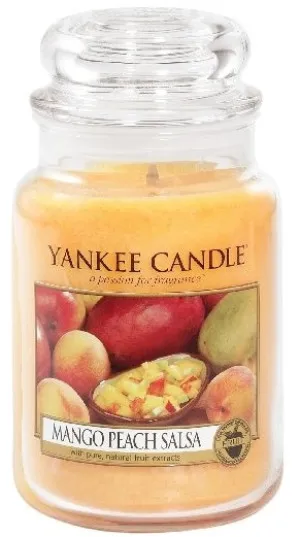 Bougie parfumée Yankee Candle Mango Peach Salsa 623 g