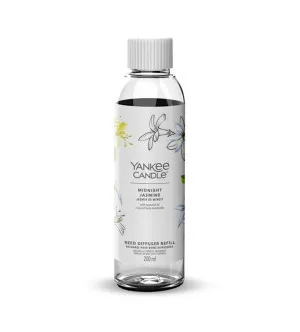 Yankee Candle Midnight Jasmine recharge signature pour diffuseur de parfum 200 ml