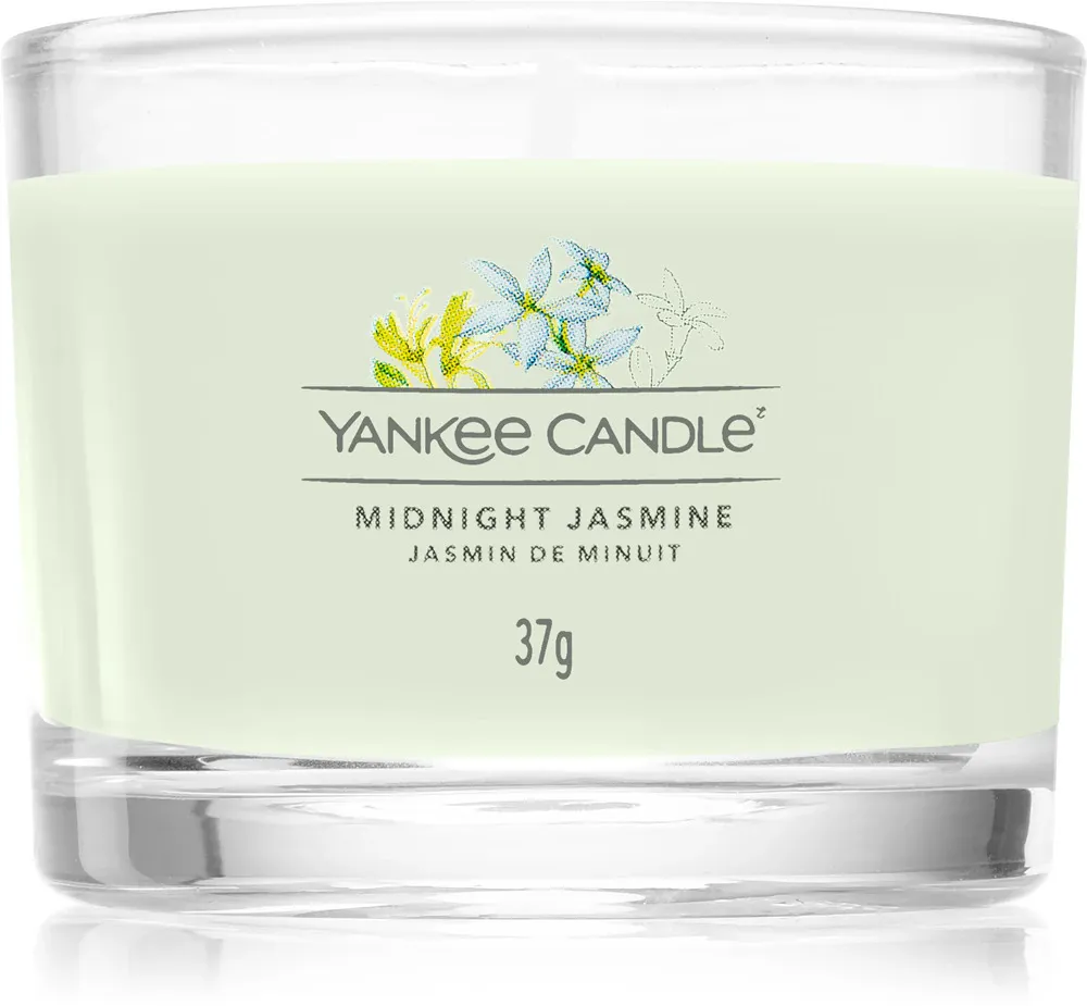 Midnight Jasmine votiefkaars in glas 37 g