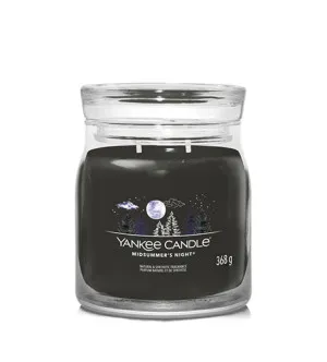 Bougie signature Yankee Candle Midsummer's Night moyenne 368 g