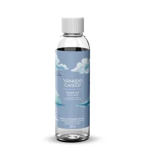 Yankee Candle Ocean Air recharge signature pour diffuseur de parfum 200 ml