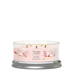 Yankee Candle Pink Sands signature tumbler 5 nœuds 340 g