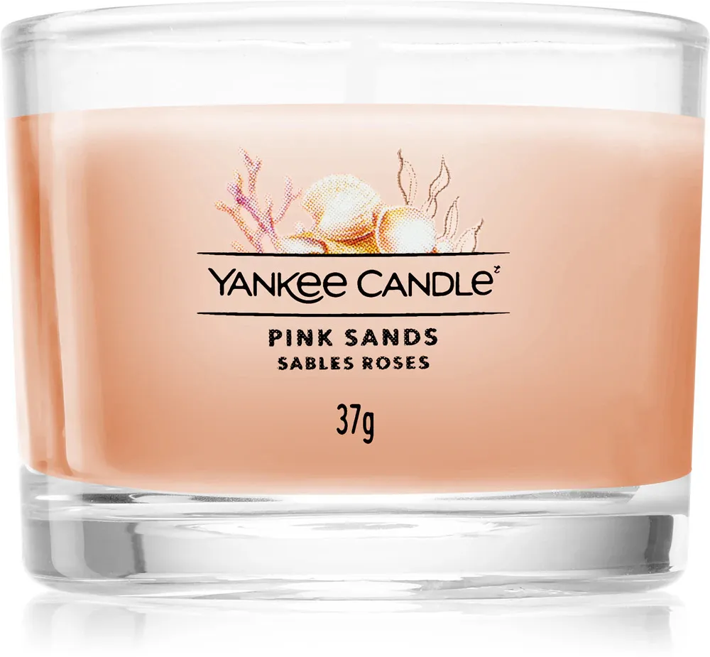 Pink Sands votiefkaars in glas 37 g