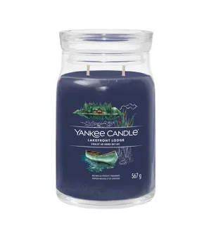 Bougie parfumée Yankee Candle Signature Lakefront Lodge 567 g
