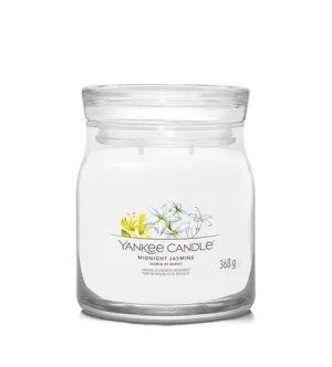 Bougie Yankee Candle Signature Midnight Jasmine signature moyenne 368 g