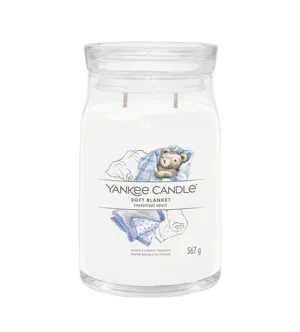 Bougie Yankee Candle Soft Blanket signature grande 567 g