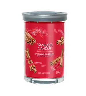 Yankee Candle Sparkling Cinnamon signature tumbler grand 567 g