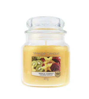 Bougie parfumée Yankee Candle Tropical Starfruit 411 g