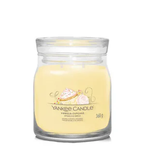 Bougie signature Yankee Candle Vanilla Cupcake moyenne 368 g