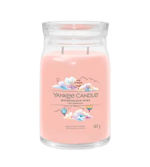 Yankee Candle Watercolour Skies signature grande bougie 567 g