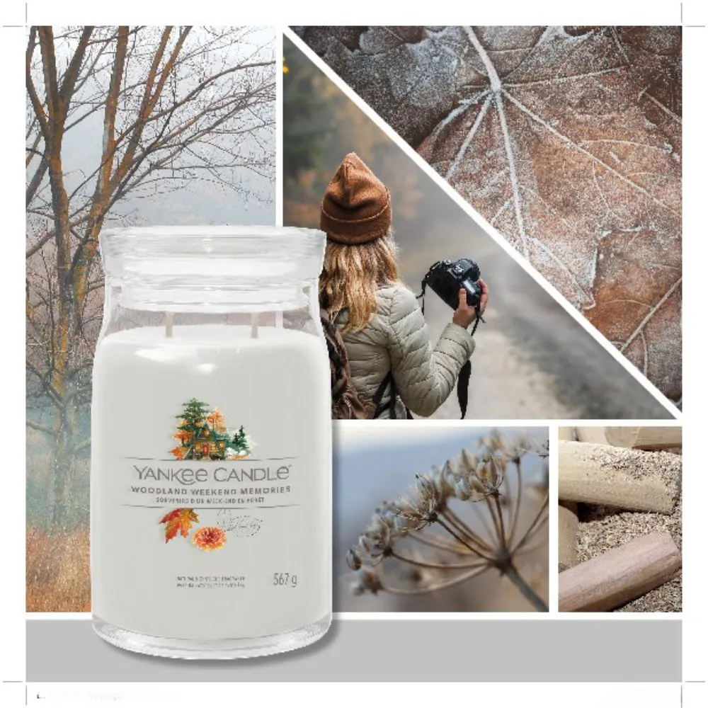 Woodland Weekend Memories signature kaars groot 567 g