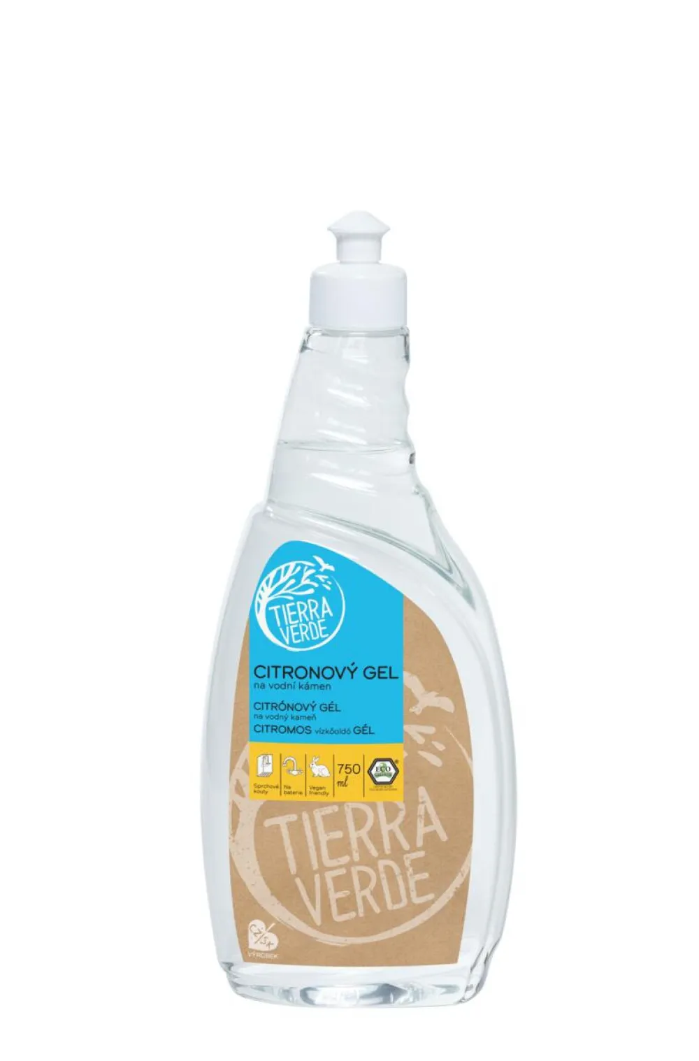 Tierra Verde Citroen kalkgel (750 ml) - met citroen etherische olie