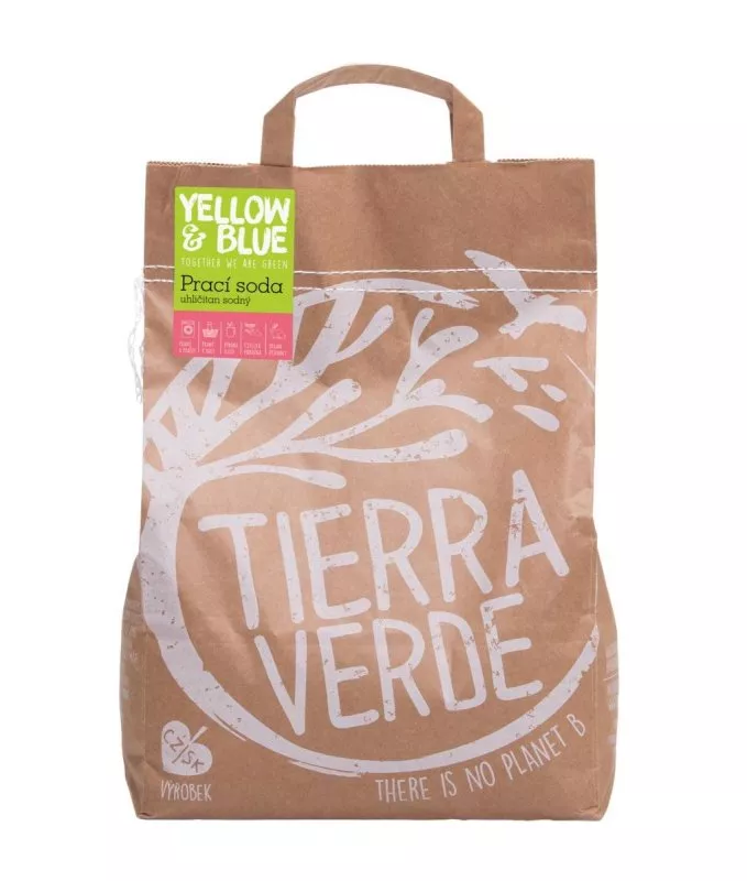 Tierra Verde Soude à lessive (sac de 5 kg) - pour la production de poudre artisanale