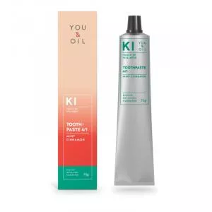 You & Oil Dentifrice bioactif 4/1 - Blanchissant (90 g) - avec effets aromathérapeutiques