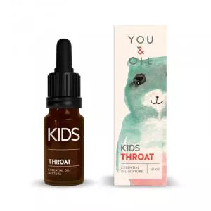 You & Oil KIDS Mélange bioactif pour enfants - Mal de gorge (10 ml)