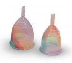 Yuuki Rainbow Menstrual Cup - Small Soft - incl. coupe stérilisante