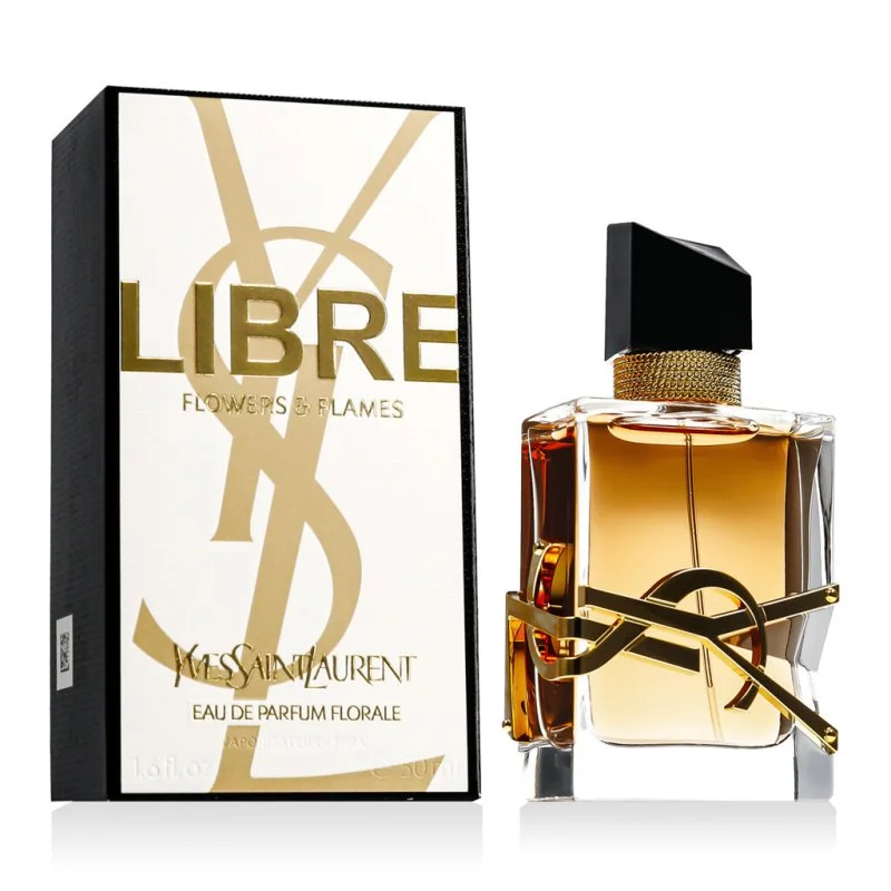 Libre Flowers & Flames Eau de Parfum Florale pour femme 50 ml