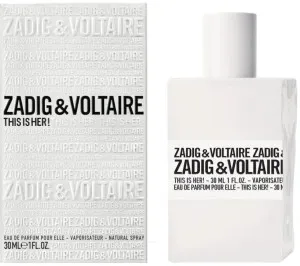 Zadig & Voltaire This is Her! eau de parfum pour femmes