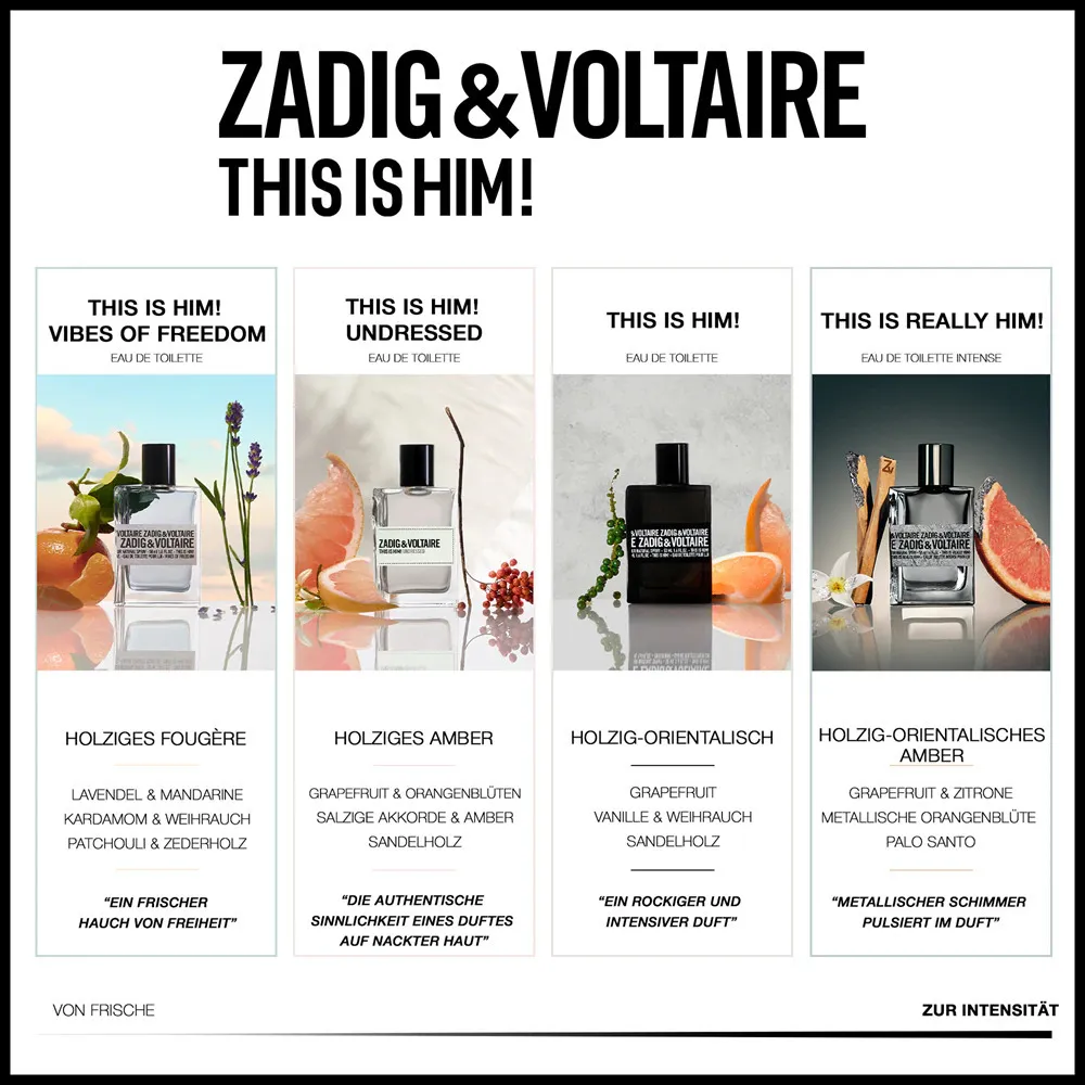 This Is Him! Undressed eau de toilette pour homme 100 ml