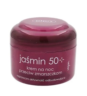 Ziaja Jasmine Night Skin Cream 50+ crème de nuit anti-rides 50+ 50 m