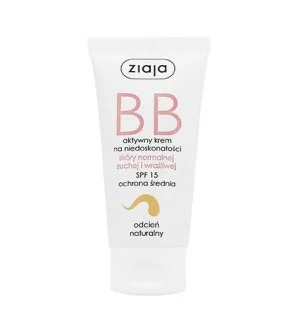 Ziaja BB crème pour peaux normales, sèches et sensibles SPF 15 Natural