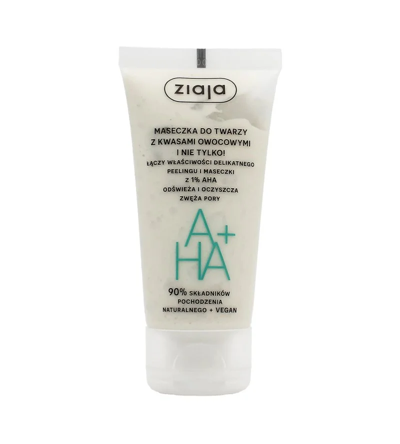 Masque visage + gommage aux acides de fruits 55 ml