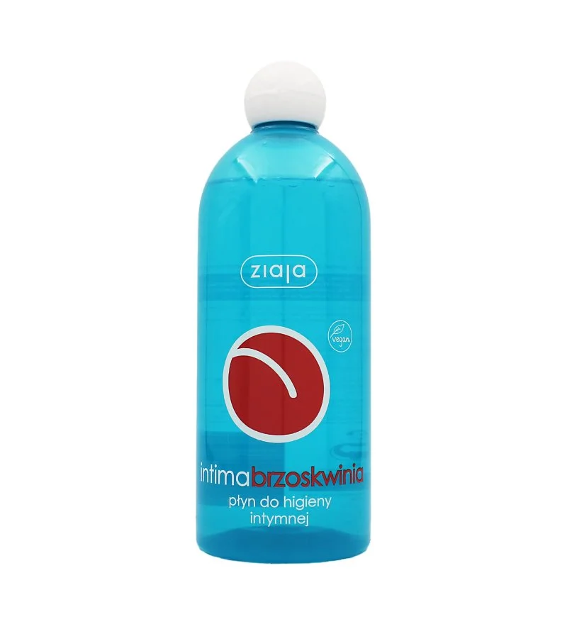 Peach gel pour l’hygiène intime à l’acide lactique et au parfum de pêche 500 ml