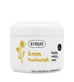 Ziaja Chamomile Crème hydratante pour le visage à l’extrait de fleur de camomille