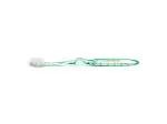 Nano-b Groene tandenborstel met roze tandenborstel - medium