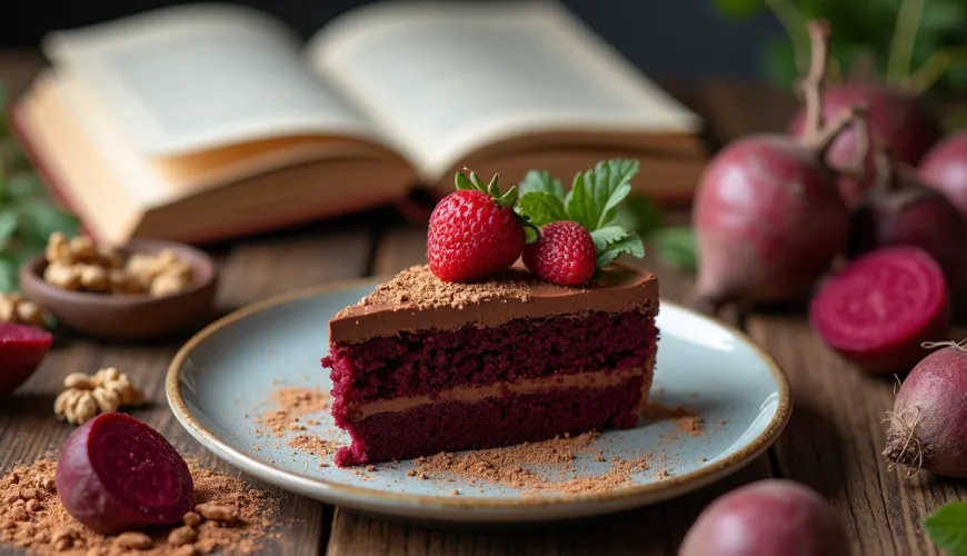 Gâteau à la betterave comme option plus saine pour votre dessert