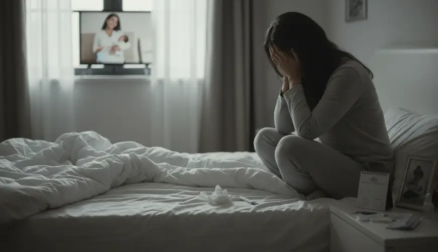 L'attente d'un bébé qui ne vient pas