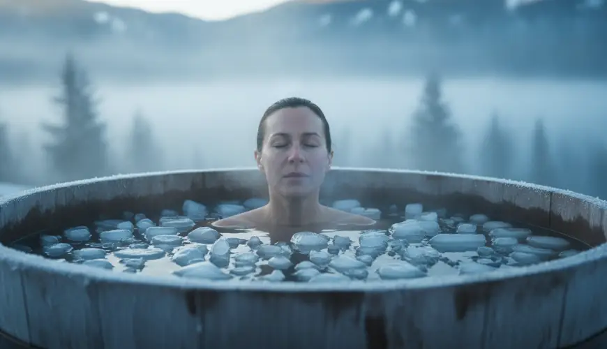Cold plunge ou bain froid renforce le psychisme et l'immunité