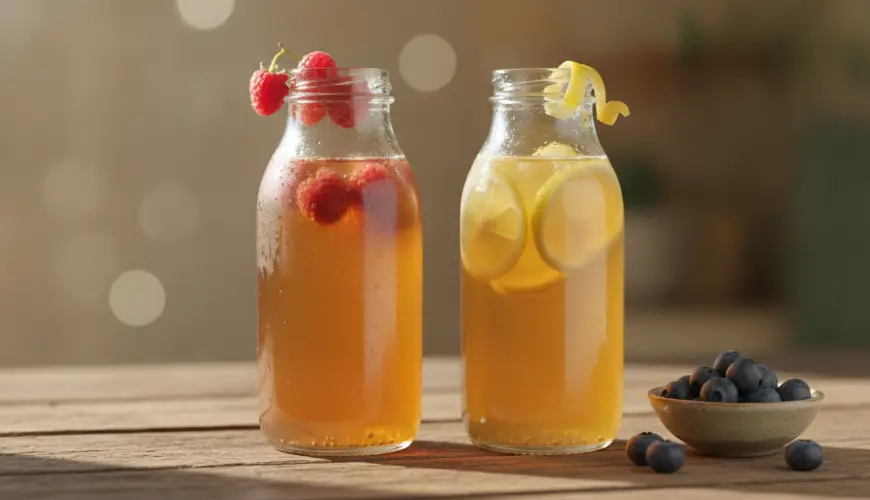 # La kombucha maison révèle la magie de la fermentation naturelle
