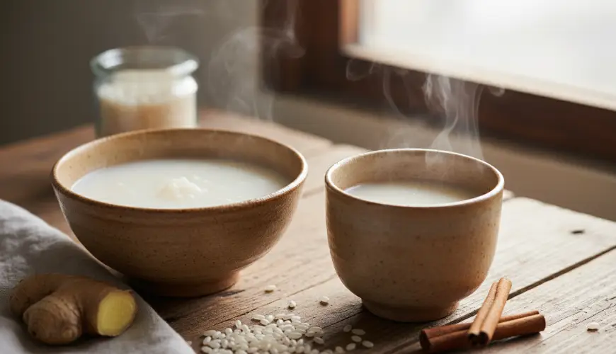 # Boisson de riz fermenté amazake et ses bienfaits pour la santé