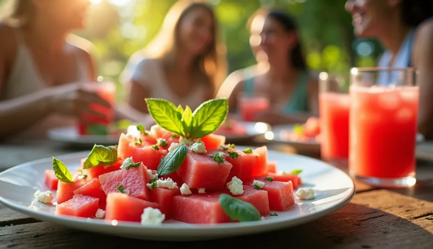 Comment préparer une salade de melon parfaite avec du fromage des Balkans