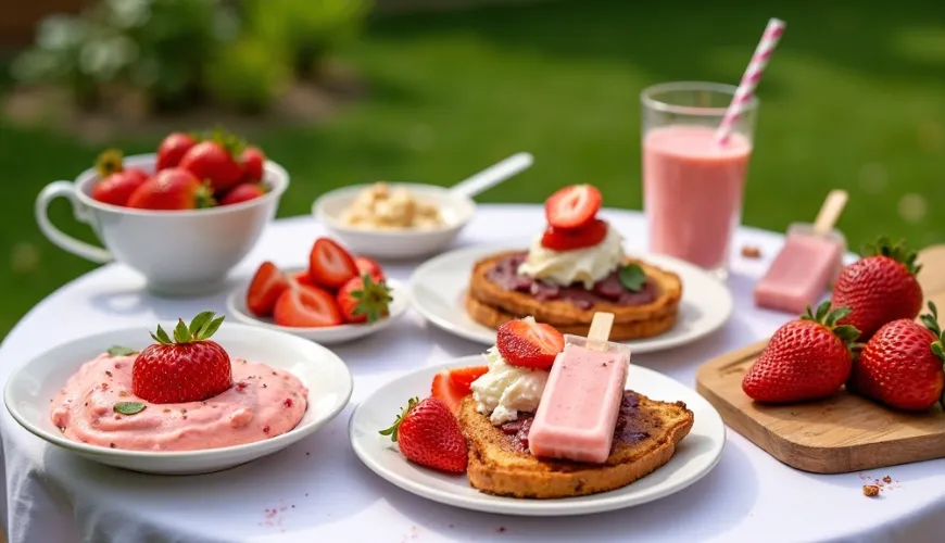 Comment préparer des desserts rapides à base de fraises qui raviront toute la famille