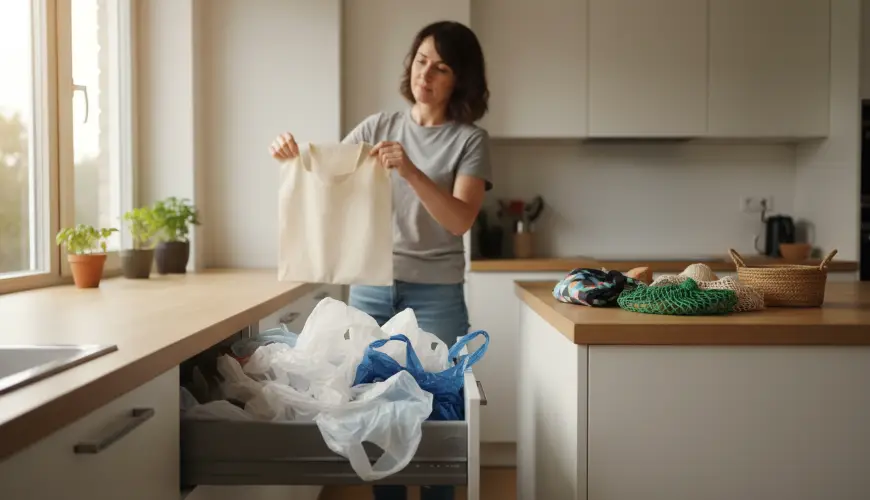 # Comment arrêter définitivement d'accumuler des sacs plastiques